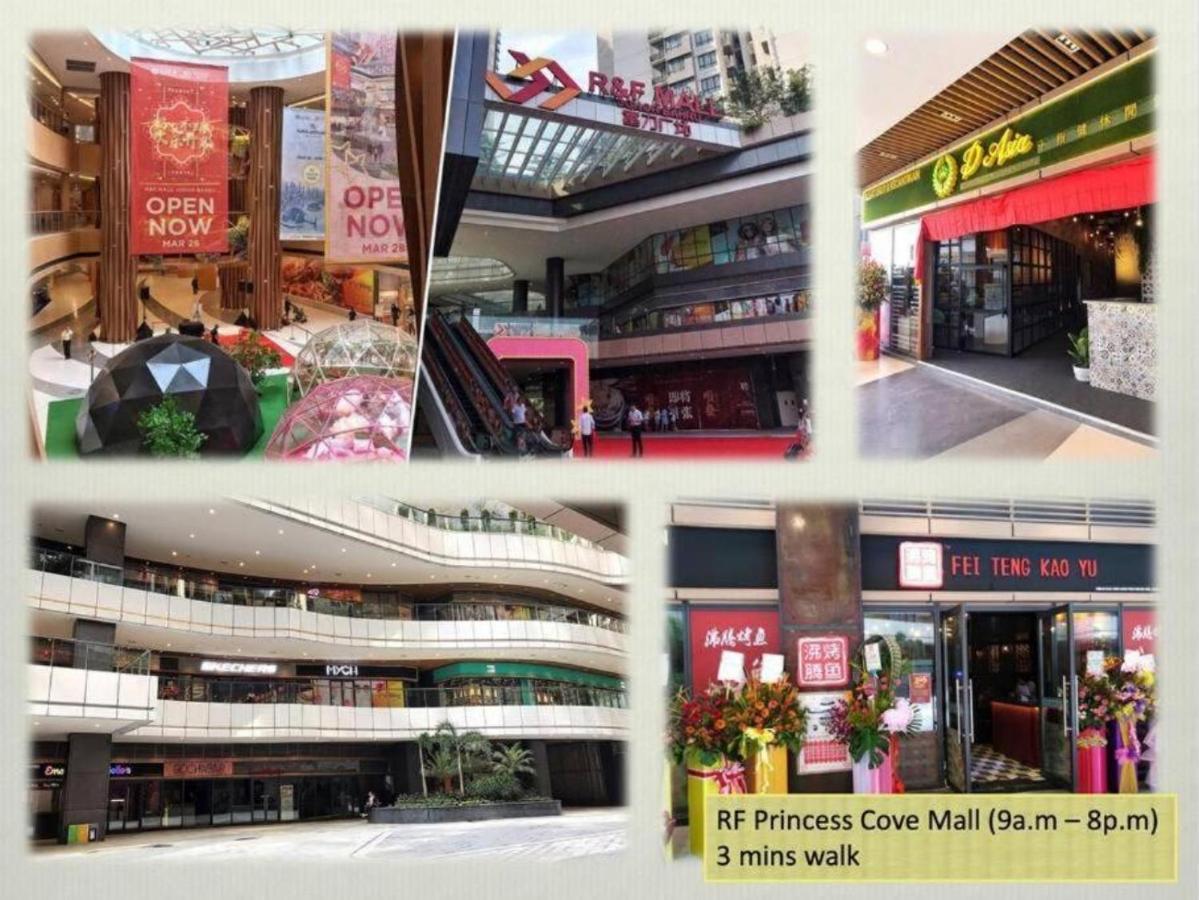 Seaview Condo Near Rf Mall, Food Court & Free Netflix Джохор-Бару Экстерьер фото